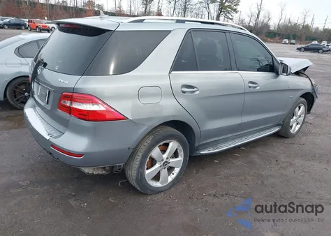 2012 Mercedes-Benz Ml 350 4Matic from USA, damaged, VIN 4JGDA5HB2CA070028